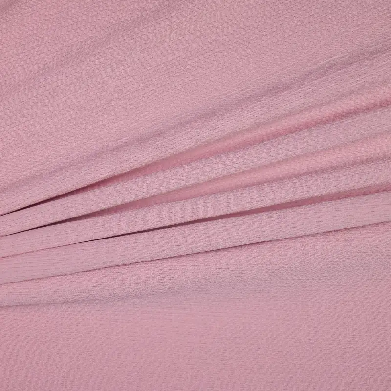 China Fabric for Shirt,Tier Midi Shirt Dress,Tank Wrap Midi Dress,French Ruffle Collar Shirt Chiffon Synthetic Woven Fabric Polyester Pink color buy from China wholesaler bulk order at wholesale price free worldwide shipping Alibaba