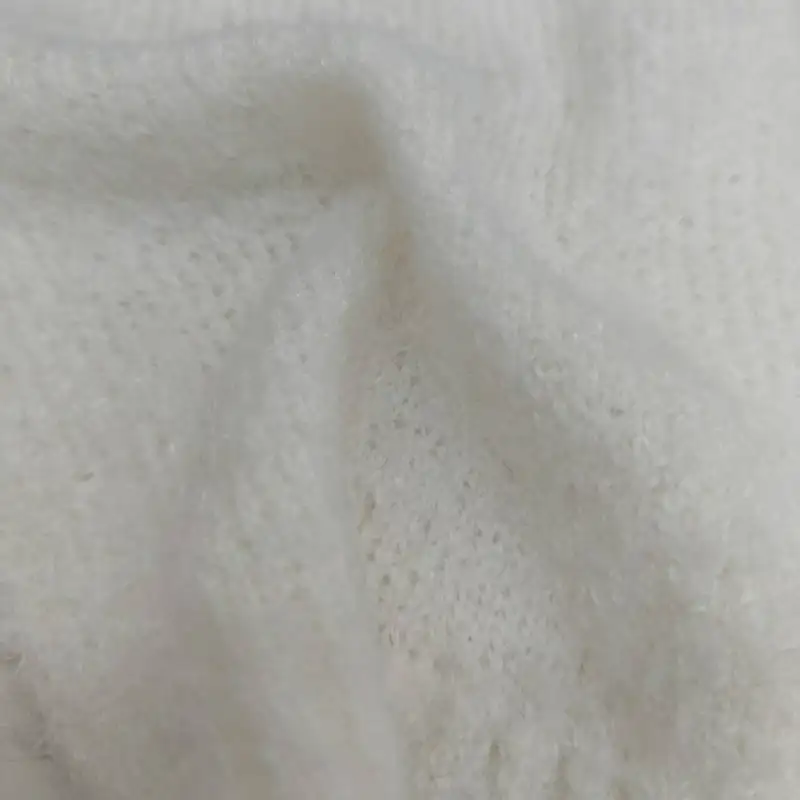China Yarn for Hoodie,Open Cardigan (Sweater),Full-Zipper Cardigan (Sweater),Crop Top Pullover (Sweater) Teddy Yarn Fancy Yarn Recycled Polyester Polyester white color buy from China wholesaler bulk order at wholesale price free worldwide shipping Alibaba