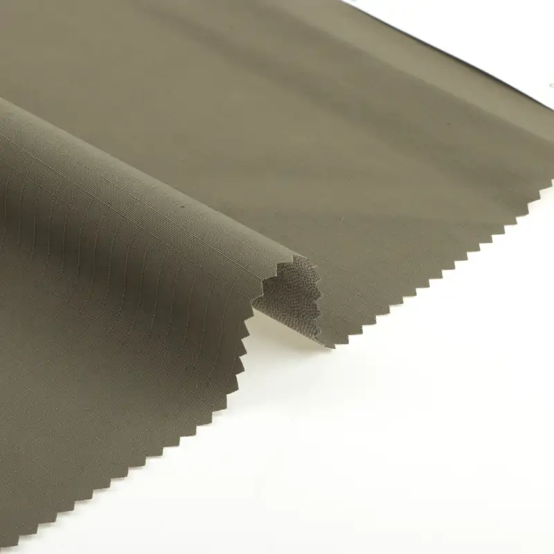 China Fabric for Jackets,Uniform,Hooded Waterproof Coat Nylon Taslon Synthetic Woven Fabric Nylon olive green color buy from China wholesaler bulk order at wholesale price free worldwide shipping Alibaba
