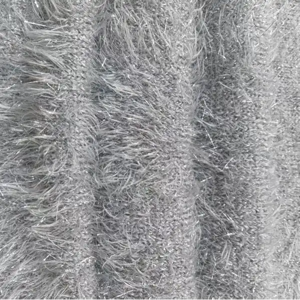 China Yarn  Cat Feather Yarn Fancy Yarn Nylon METALLIC GOLD 灰色 color buy from China wholesaler bulk order at wholesale price free worldwide shipping Alibaba