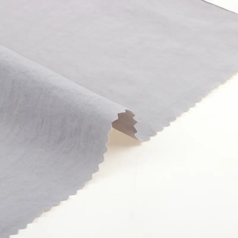 China Fabric for Hoodie,Loungewear,Tracksuits Taslon Synthetic Woven Fabric Nylon grey color buy from China wholesaler bulk order at wholesale price free worldwide shipping Alibaba