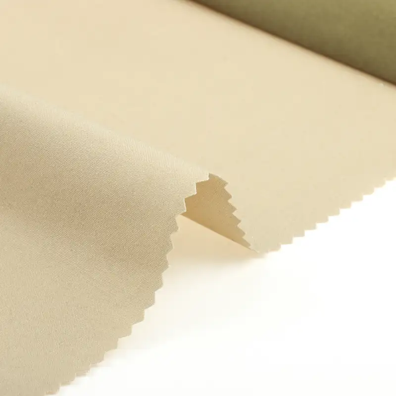 China Fabric for Jackets,Trench Coat Cotton Canvas Natural Woven Fabric Cotton khaki color buy from China wholesaler bulk order at wholesale price free worldwide shipping Alibaba