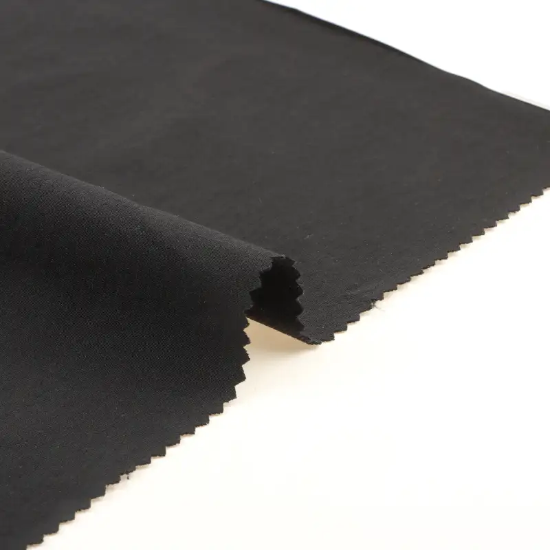 China Fabric for Pants,Jackets Four Stretch Nylon Woven Fabric Synthetic Woven Fabric Nylon Elastane BLACK color buy from China wholesaler bulk order at wholesale price free worldwide shipping Alibaba
