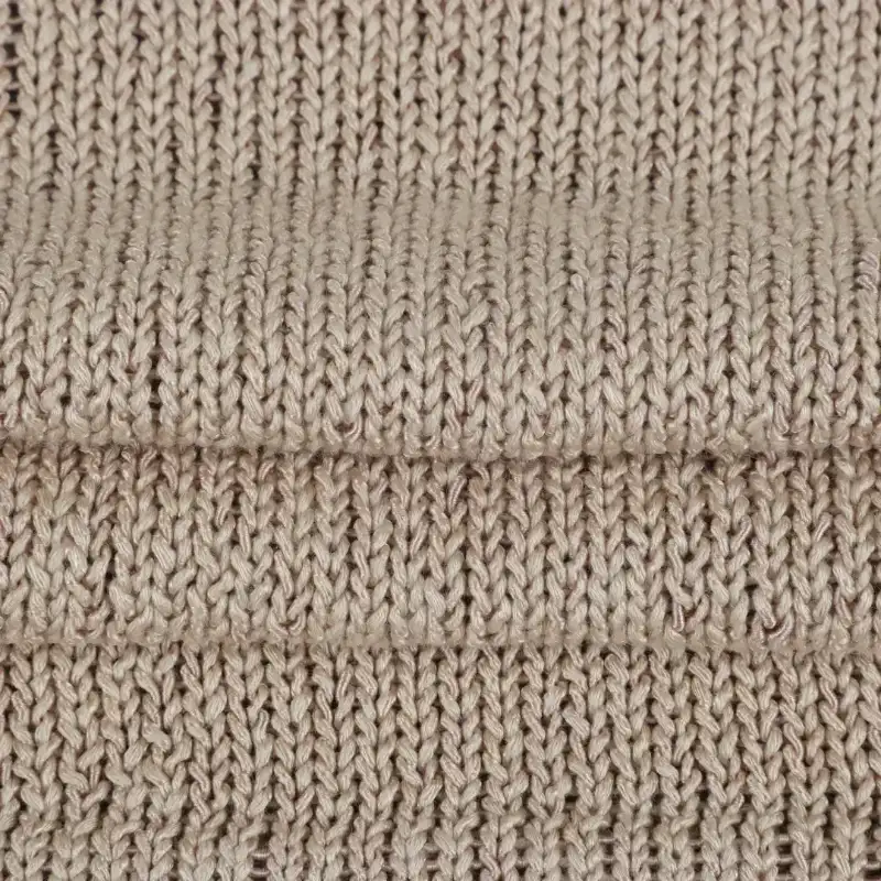 Bangladesh Yarn for Round Neck Pullover (Sweater) Tubular Tape Yarn Fancy Yarn Acrylic Nylon Tube Metalic Beige[AVL] color buy from Bangladesh wholesaler bulk order at wholesale price free worldwide shipping Alibaba