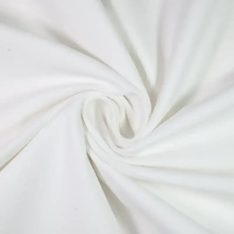 China Fabric for T-Shirt,Sleeveless Sundress,Puffball Strappy Dress,Tank Midi Dress Rib Knit Fabric Cotton Spandex white color buy from China wholesaler bulk order at wholesale price free worldwide shipping Alibaba