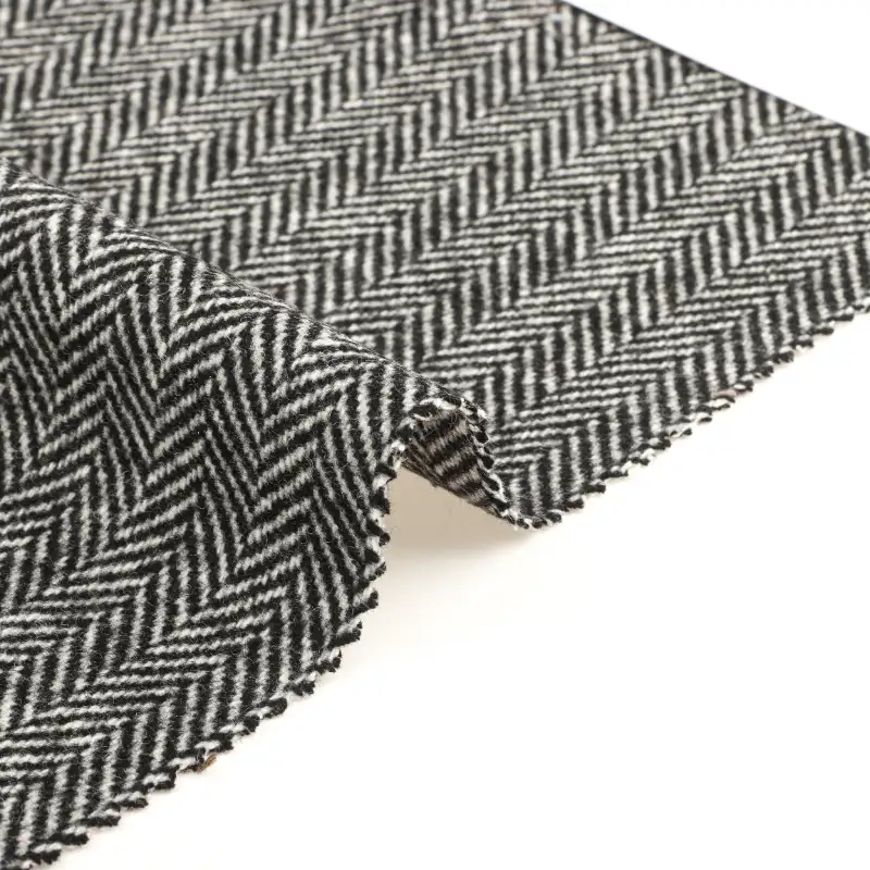 China Fabric for Jackets,Overcoat,Waist coat,V-Neck Button Down Vest  Woolen Herringbone Woolen Wool Other stripe color buy from China wholesaler bulk order at wholesale price free worldwide shipping Alibaba