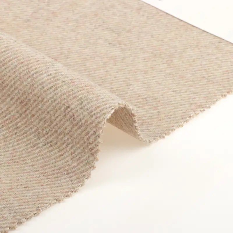 China Fabric for Pants,Blazer,Overcoat,Skirt  Woolen Twill Woolen Wool Other Khaki color buy from China wholesaler bulk order at wholesale price free worldwide shipping Alibaba