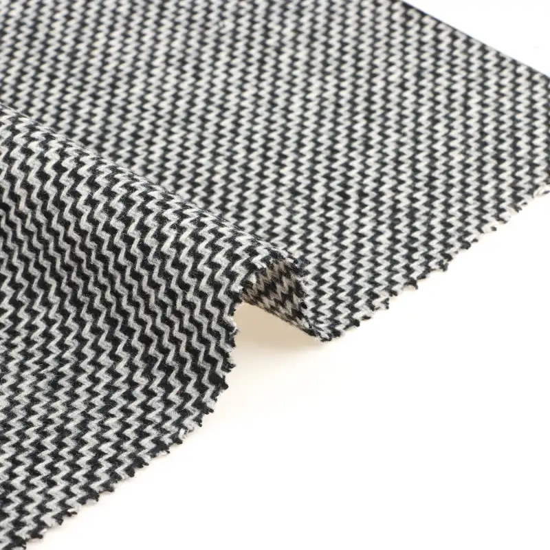 China Fabric for Pants,Jackets,Overcoat,Suit,Skirt  Woolen Tweed Woolen Wool Other black-white color buy from China wholesaler bulk order at wholesale price free worldwide shipping Alibaba