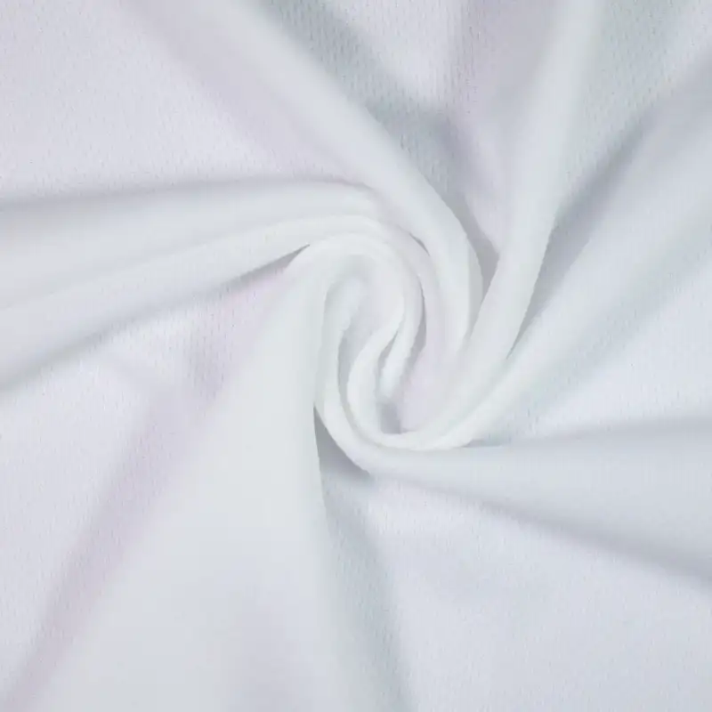 China Fabric for T-Shirt,Shorts Single Jersey Knit Fabric Polyester white color buy from China wholesaler bulk order at wholesale price free worldwide shipping Alibaba