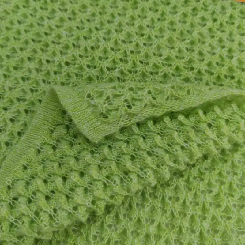 China Yarn for Crop Top,Skirt (Sweater) Mossy Yarn Fancy Yarn Polyester Recycled Polyester Light green color buy from China wholesaler bulk order at wholesale price free worldwide shipping Alibaba