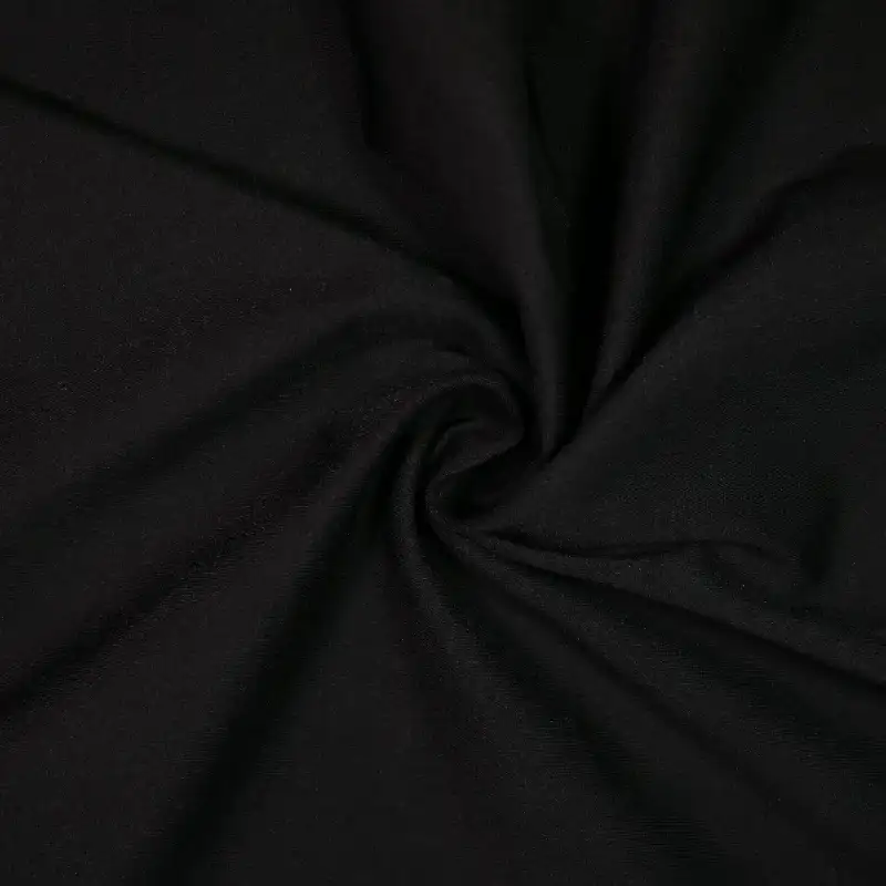 China Fabric for Yoga Pants,Tracksuits,Swim shorts,Sports Bras Four-way Stretch (Bi-Stretch) Knit Fabric Polyamide Spandex Black color buy from China wholesaler bulk order at wholesale price free worldwide shipping Alibaba