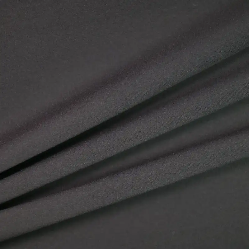 China Fabric for Yoga Pants,Tracksuits,Swim shorts,Sports Bras Tricot Knit Fabric Polyester Spandex Black color buy from China wholesaler bulk order at wholesale price free worldwide shipping Alibaba