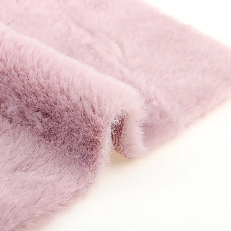 China Fabric for Hoodie,Padded Jacket,Overcoat Fleece Knit Fabric Polyester Pink color buy from China wholesaler bulk order at wholesale price free worldwide shipping Alibaba