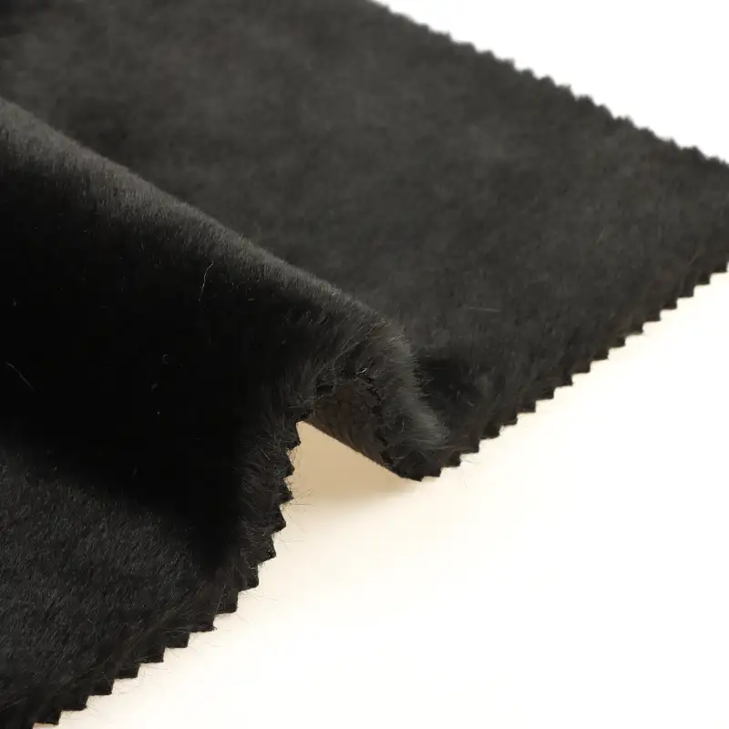 China Fabric for Jackets,Hoodie,Overcoat Bonded fabric Bonded fabric Polyester black color buy from China wholesaler bulk order at wholesale price free worldwide shipping Alibaba