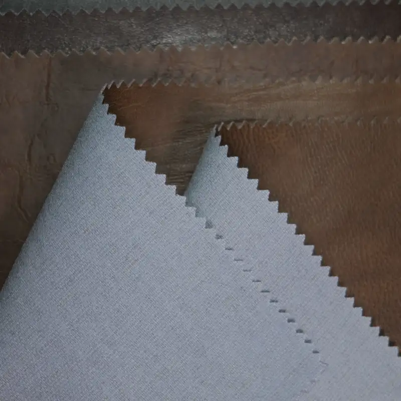 China Fabric for Jackets,Overcoat,Waist coat,Mens Relaxed Fit Jacket Fake Fur Synthetic Woven Fabric Polyurethane (PU) rown color buy from China wholesaler bulk order at wholesale price free worldwide shipping Alibaba