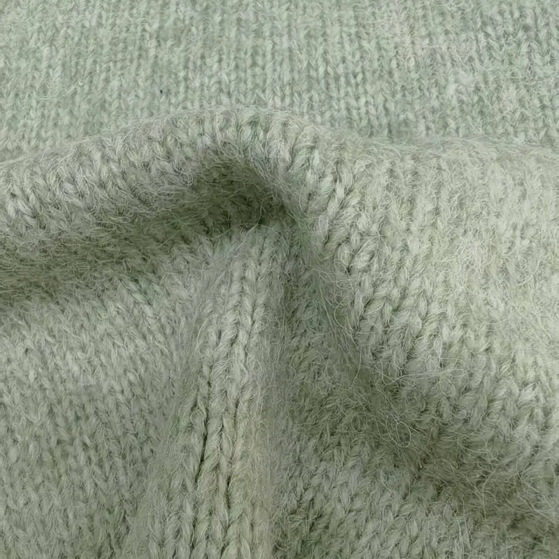 China Yarn for Open Cardigan (Sweater),Full-Zipper Cardigan (Sweater),Half-Zipper Cardigan (Sweater) Air Spun Yarn Fancy Yarn Acrylic Recycled Polyester Nylon Wool light green color buy from China wholesaler bulk order at wholesale price free worldwide shipping Alibaba