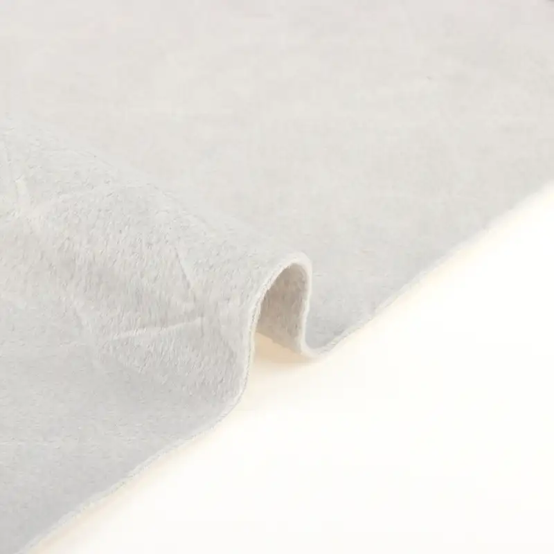 China Fabric for T-Shirt,Half-Zipper Cardigan (Sweater),Shirt Long Sleeve Zipper (Sweater),Crop Top Pullover (Sweater) Super Soft Velour Knit Fabric Recycled Polyester Polyester Spandex grey color buy from China wholesaler bulk order at wholesale price free worldwide shipping Alibaba