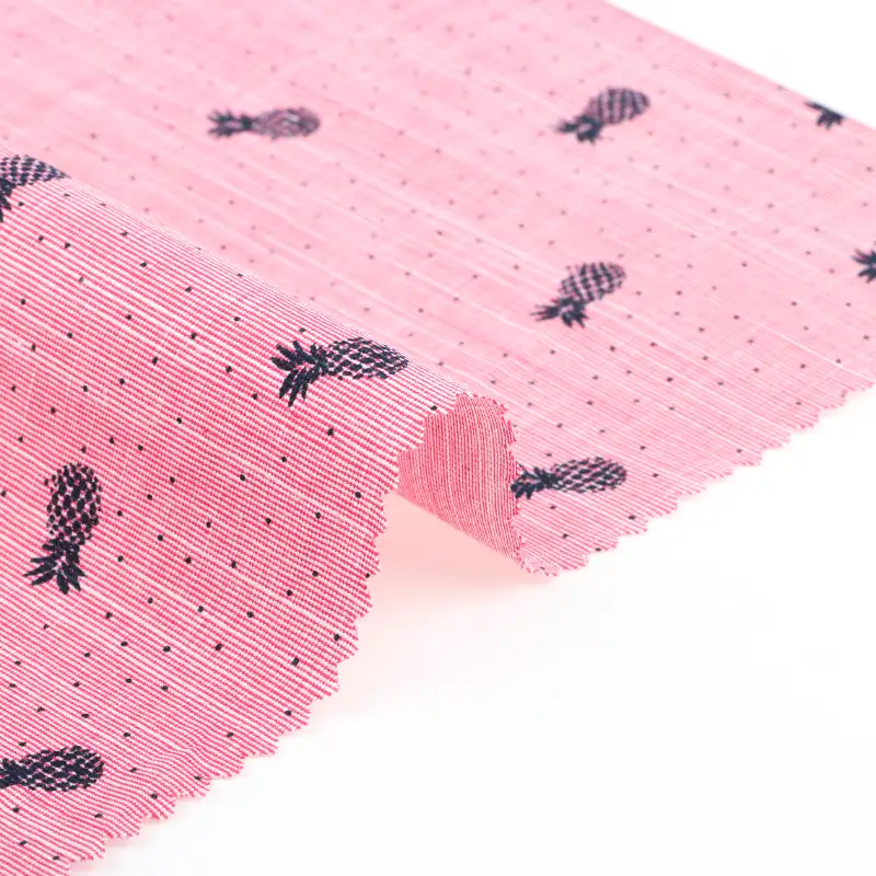 China Fabric for Shirt,Blouse,Skirt,Shorts Slub Fabric Natural Woven Fabric Cotton Printing color buy from China wholesaler bulk order at wholesale price free worldwide shipping Alibaba