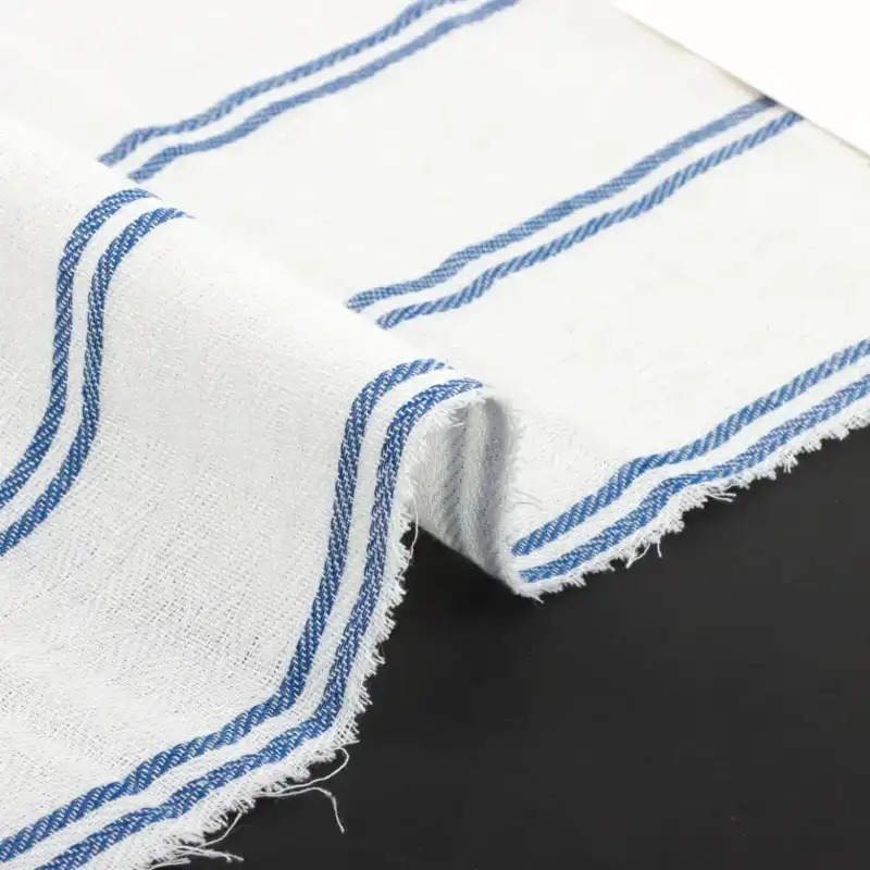 China Fabric for Shirt,Blouse,Skirt,Shorts Cotton Double Layer Natural Woven Fabric Cotton stripe color buy from China wholesaler bulk order at wholesale price free worldwide shipping Alibaba