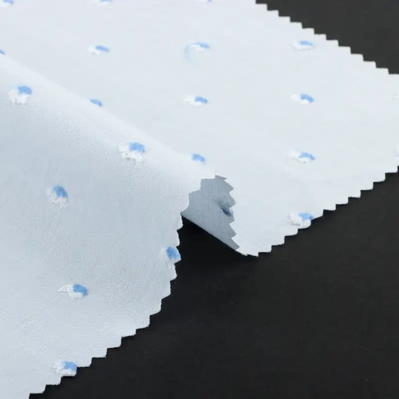 China Fabric for Shirt,Blouse,Skirt,Shorts Cotton Cut Flower Natural Woven Fabric Cotton Blue color buy from China wholesaler bulk order at wholesale price free worldwide shipping Alibaba
