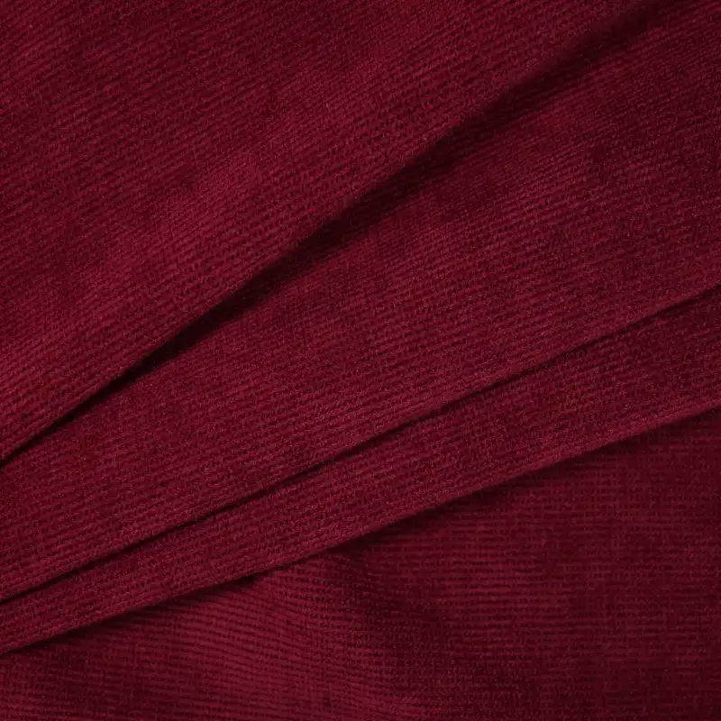China Fabric for Pants,Jackets,Blazer,Hoodie knitted Corduroy Knit Fabric Polyester Spandex wine color buy from China wholesaler bulk order at wholesale price free worldwide shipping Alibaba