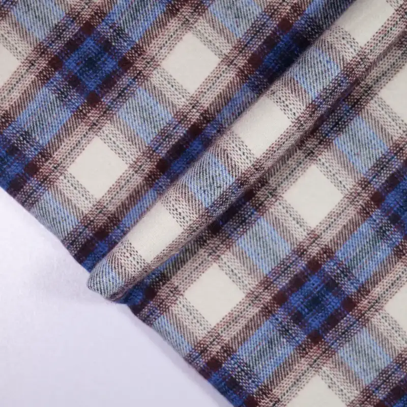 China Fabric for Shirt,Big Pockets Shirt Dress,Womens Slim Fit Shirt,Womens Stand Collar Shirt Yarn Dyed Check Natural Woven Fabric Cotton BLUE WHITE color buy from China wholesaler bulk order at wholesale price free worldwide shipping Alibaba