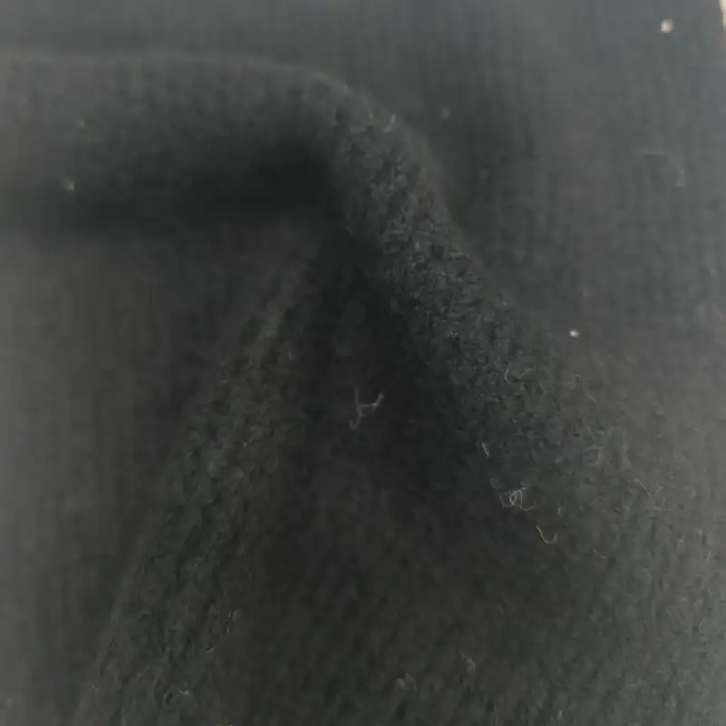 China Yarn for Shirt Long Sleeve Zipper (Sweater),Knitted Jacket (Sweater),Hoodie  (Sweater) Mossy Yarn Fancy Yarn Acrylic Polyester Wool Spandex BLACK color buy from China wholesaler bulk order at wholesale price free worldwide shipping Alibaba