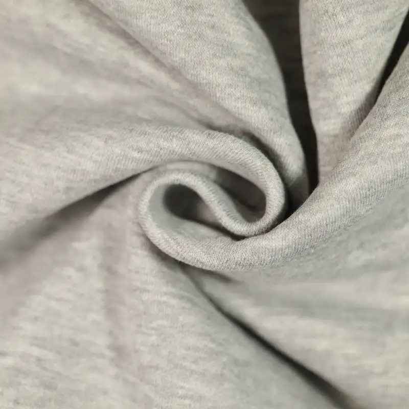 China Fabric for Jackets,Hoodie Fleece Knit Fabric Cotton Polyester grey color buy from China wholesaler bulk order at wholesale price free worldwide shipping Alibaba