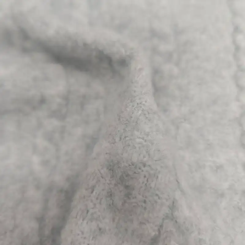 China Yarn for Open Cardigan (Sweater),Full-Zipper Cardigan (Sweater),Round Neck Pullover (Sweater) Mossy Yarn Fancy Yarn Polyester Spandex Light Ash color buy from China wholesaler bulk order at wholesale price free worldwide shipping Alibaba