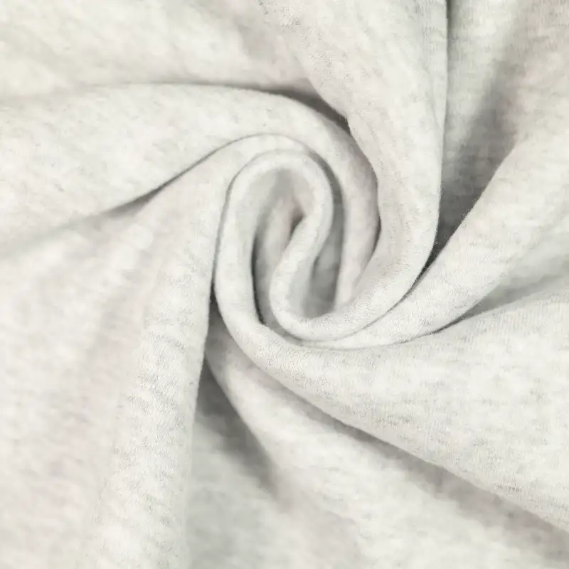 China Fabric for Jackets,Hoodie,Flare Leggings Fleece Knit Fabric Cotton Polyester grey color buy from China wholesaler bulk order at wholesale price free worldwide shipping Alibaba