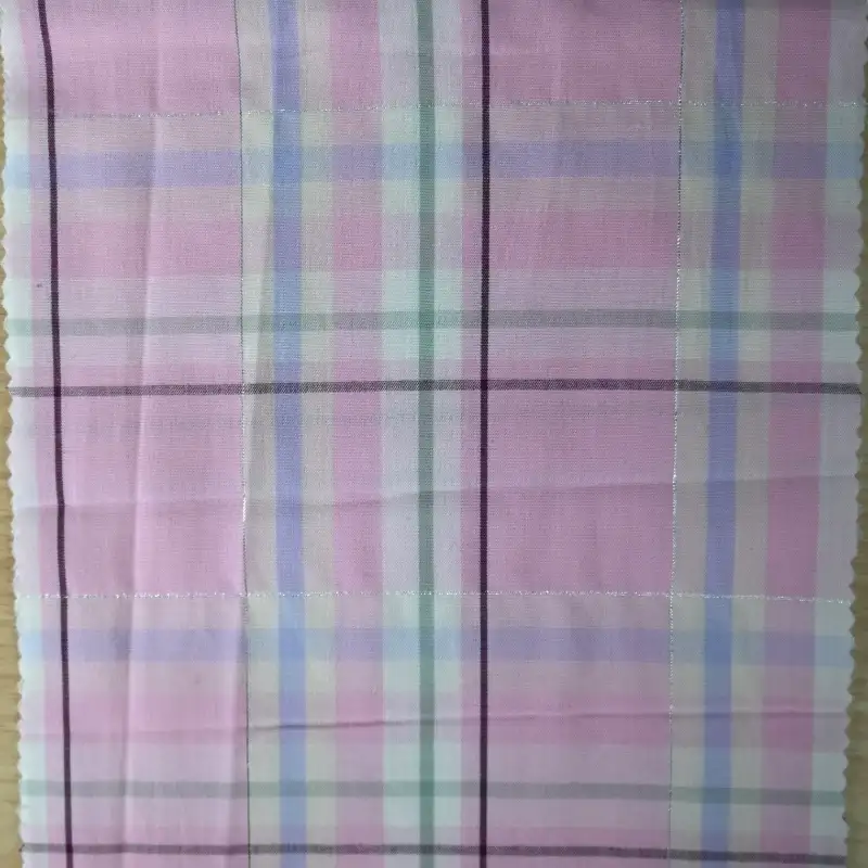 India Fabric for Shirt Cotton Plain Natural Woven Fabric cotton Multi color Check color buy from India wholesaler bulk order at wholesale price free worldwide shipping Alibaba