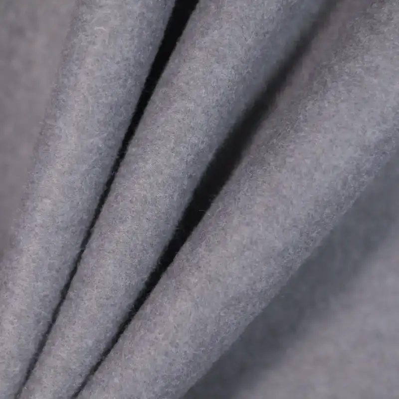 China Fabric for Jackets,Overcoat,Chest Pocket Collared Button Vest (Sweater) Woolen Overcoat Woolen Polyester grey color buy from China wholesaler bulk order at wholesale price free worldwide shipping Alibaba