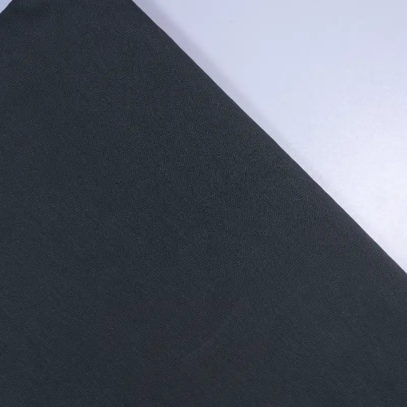 China Fabric for Skirt,Backless Beach Dress Twill Woven Blended Fabric Cotton Nylon Spandex black color buy from China wholesaler bulk order at wholesale price free worldwide shipping Alibaba