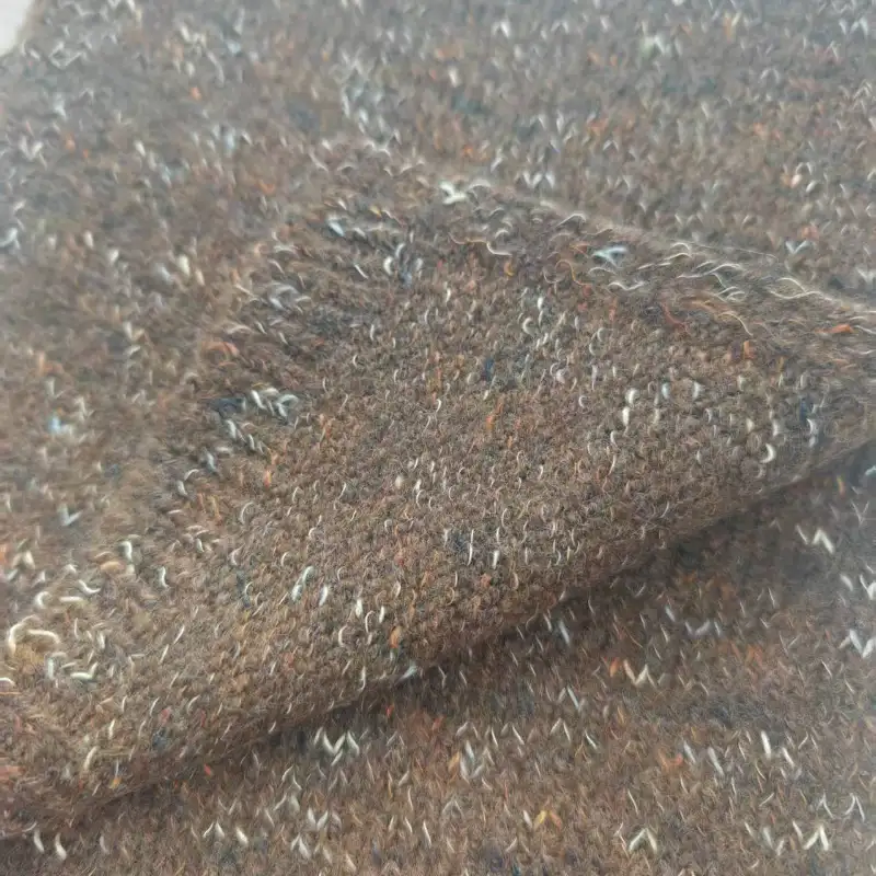China Yarn for Men’s Vest (Sweater),Open Cardigan (Sweater),Full-Zipper Cardigan (Sweater),Half-Zipper Cardigan (Sweater) Mossy Yarn Fancy Yarn Polyester Nylon Acrylic Wool Spandex brown color buy from China wholesaler bulk order at wholesale price free worldwide shipping Alibaba