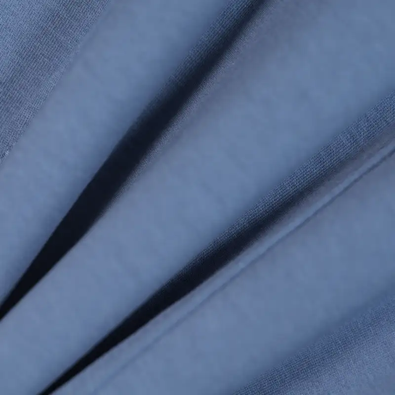 China Fabric for Hoodie,Light Jacket,Kids Quilted Jacket,Men's Cargo Pants Scuba Knit Fabric Polyester Cotton Spandex blue color buy from China wholesaler bulk order at wholesale price free worldwide shipping Alibaba
