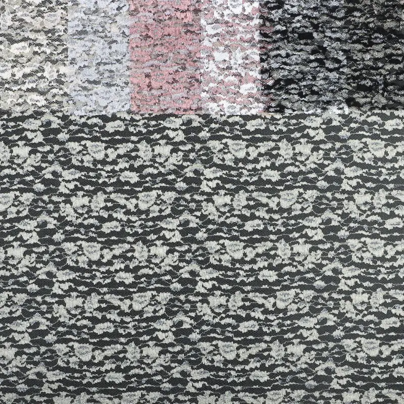 China Fabric for Tank Top,Crop Top,Lingerie,Skirt Lace Knit Fabric Nylon Polyester white、black、gray、green、apricot、pink color buy from China wholesaler bulk order at wholesale price free worldwide shipping Alibaba