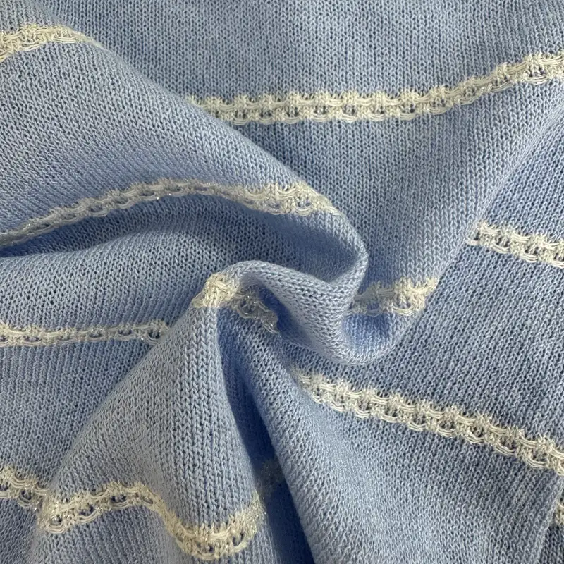 China Yarn for Open Cardigan (Sweater),Full-Zipper Cardigan (Sweater),Crop Top Pullover (Sweater),T-shirt (Sweater),U-Neck Cardigan (Sweater) Lurex Lurex Lurex white color buy from China wholesaler bulk order at wholesale price free worldwide shipping Alibaba
