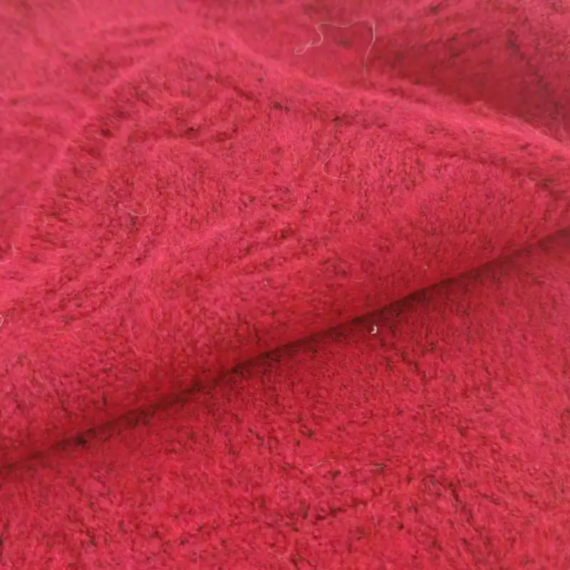 China Yarn for Open Cardigan (Sweater),Full-Zipper Cardigan (Sweater),Half-Zipper Cardigan (Sweater) Mossy Yarn Fancy Yarn Acrylic Polyester Spandex Red color buy from China wholesaler bulk order at wholesale price free worldwide shipping Alibaba