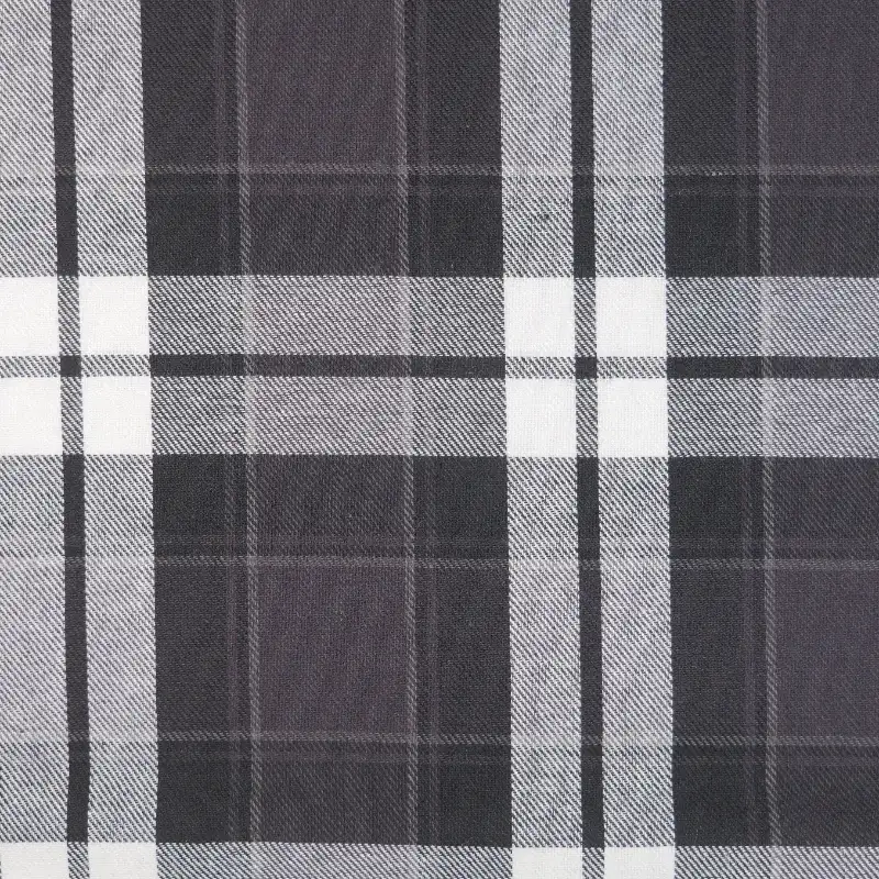 China Fabric for Shirt,Over Shirt Yarn Dyed Check Natural Woven Fabric Cotton black&white color buy from China wholesaler bulk order at wholesale price free worldwide shipping Alibaba