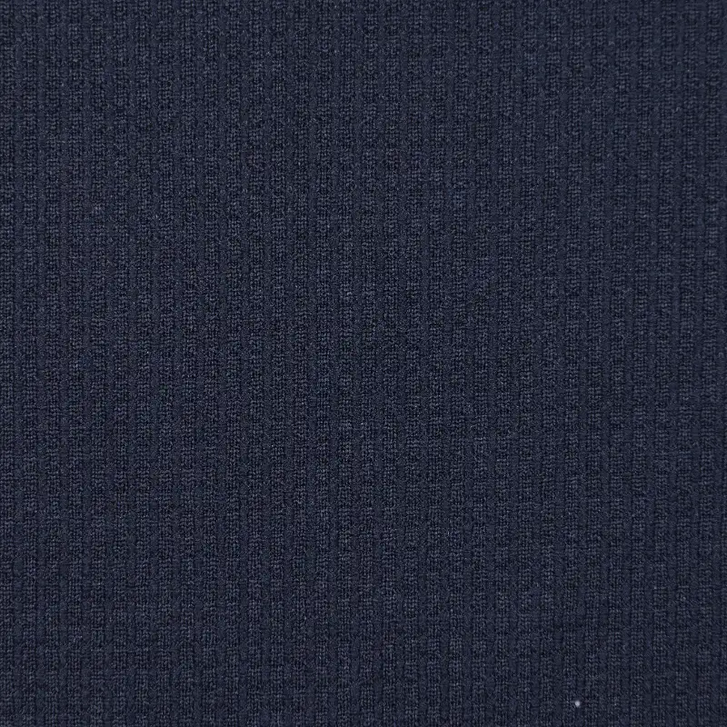 China Fabric for T-Shirt,Polo Shirt,Loungewear Waffle Knit Fabric Polyester black color buy from China wholesaler bulk order at wholesale price free worldwide shipping Alibaba