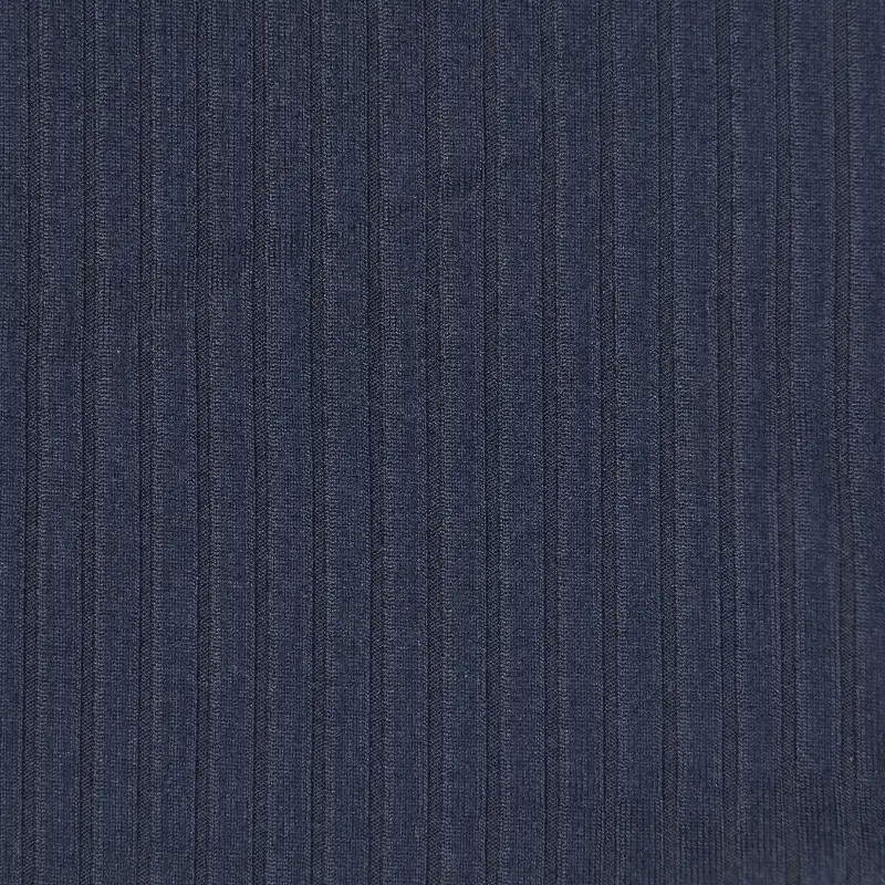 China Fabric for T-Shirt,Polo Shirt,Loungewear Rib Knit Fabric Polyester Spandex navy color buy from China wholesaler bulk order at wholesale price free worldwide shipping Alibaba