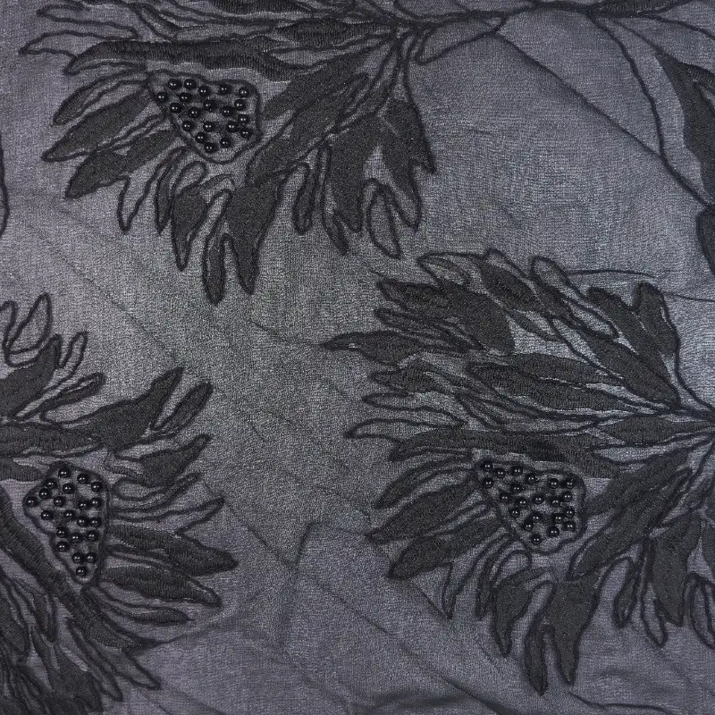 China Fabric for Skirt Chiffon Synthetic Woven Fabric Polyester black color buy from China wholesaler bulk order at wholesale price free worldwide shipping Alibaba