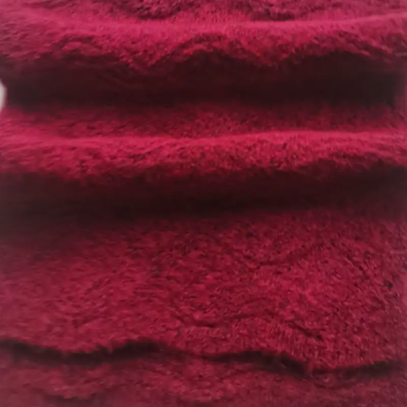 China Yarn for Open Cardigan (Sweater),Full-Zipper Cardigan (Sweater),Half-Zipper Cardigan (Sweater) Mossy Yarn Fancy Yarn Acrylic Polyester Spandex Red color buy from China wholesaler bulk order at wholesale price free worldwide shipping Alibaba