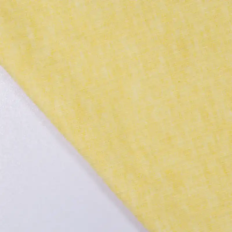 China Fabric for Hoodie,Pajamas,Fringe Jacket,Halter-Neck Plunge Ruffled Top Rib Knit Fabric Rayon Polyester Nylon Spandex yellow color buy from China wholesaler bulk order at wholesale price free worldwide shipping Alibaba