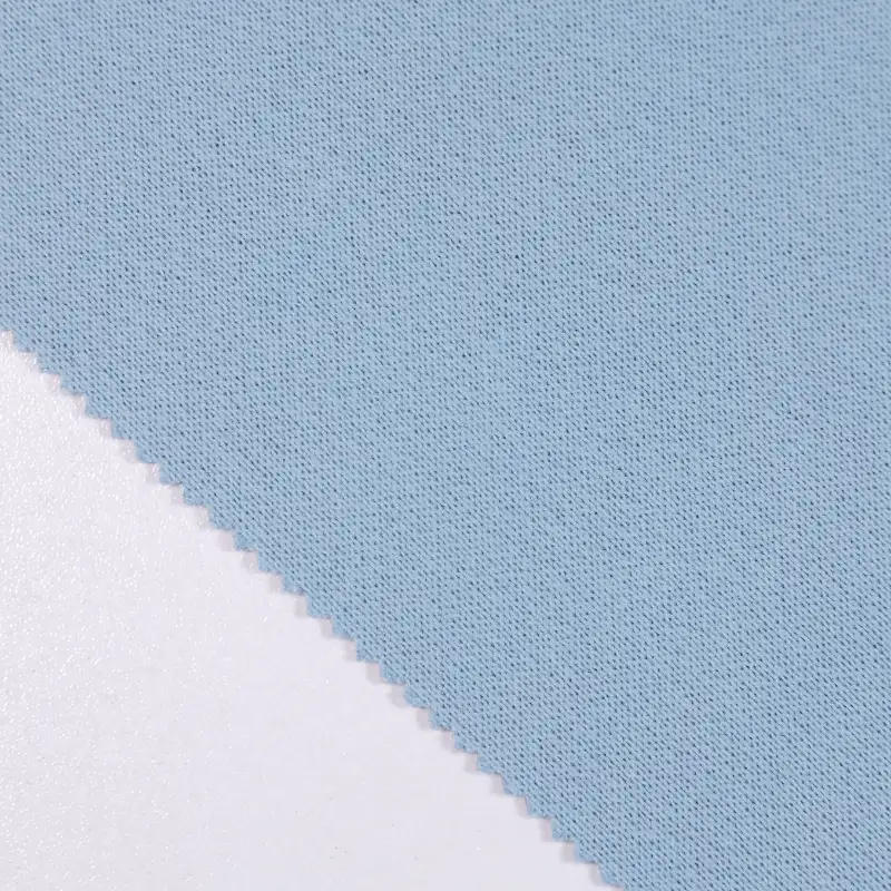 China Fabric for Hoodie,Long Sleeve Base Layer Top Pique Knit Fabric Polyester dark blue color buy from China wholesaler bulk order at wholesale price free worldwide shipping Alibaba