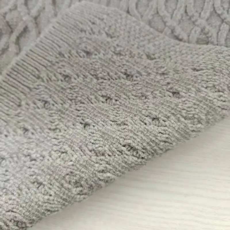 China Yarn for Open Cardigan (Sweater),Full-Zipper Cardigan (Sweater),Half-Zipper Cardigan (Sweater) Shiny Chenille Fancy Yarn Nylon Cotton Gray color buy from China wholesaler bulk order at wholesale price free worldwide shipping Alibaba