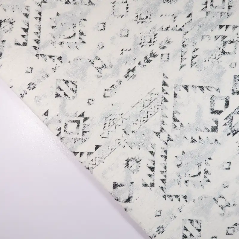 China Fabric for Jackets,Trench Coat Jacquard Woven Blended Fabric Polyester Acrylic Nylon Wool Silk WHITE 2 color buy from China wholesaler bulk order at wholesale price free worldwide shipping Alibaba