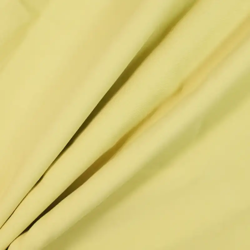 China Fabric for Shirt Cotton Plain Natural Woven Fabric Cotton yellow color buy from China wholesaler bulk order at wholesale price free worldwide shipping Alibaba