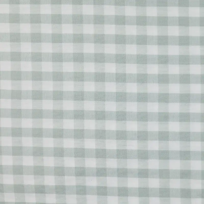 China Fabric for Shirt,Backless Beach Dress,Strap Midi Dress Yarn Dyed Check Woven Blended Fabric Cotton Spandex cyan color buy from China wholesaler bulk order at wholesale price free worldwide shipping Alibaba