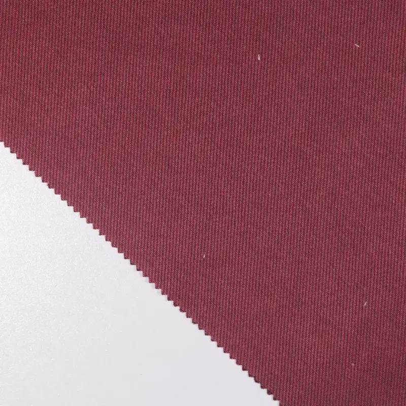 China Fabric for Shirt,Skirt,Backless Beach Dress Tencel/Cotton Plain Natural Woven Fabric Tencel Cotton dark red color buy from China wholesaler bulk order at wholesale price free worldwide shipping Alibaba